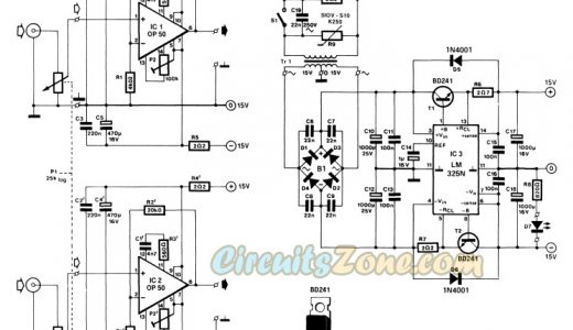 headphone amplifier circuit based IC op-50