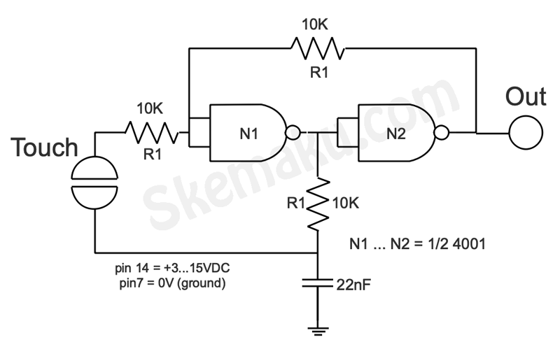 touch switch circuit